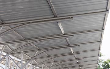 installing Nosterfield End metal roofing